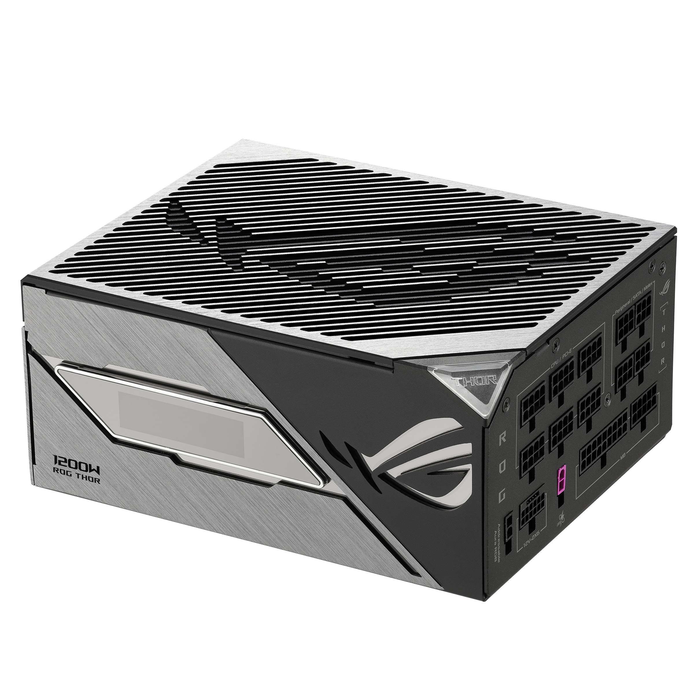 Alimentatore ASUS ROG Thor Platinum III 80PLUS Platinum Modulare ATX 3.1 PCIe 5.1 1200W Nero Alimentatore ASUS ROG Thor Platinum III 80PLUS Platinum Modulare ATX 3.1 PCIe 5.1 1200W Nero