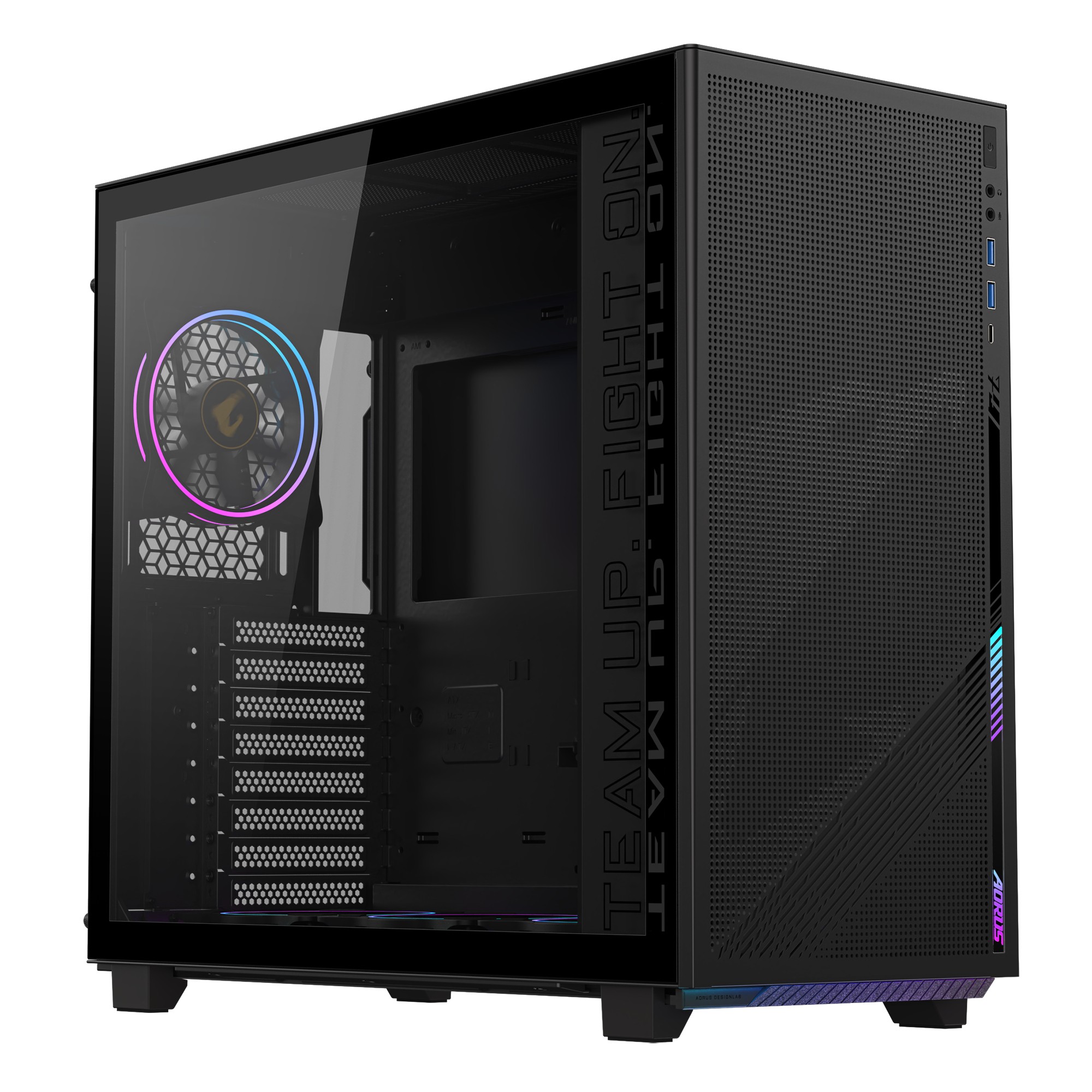 Case Gigabyte AORUS C400 Glass Nero Case Gigabyte AORUS C400 Glass Nero
