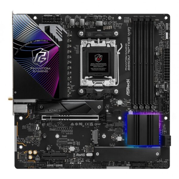 Scheda Madre ASROCK B850M Riptide WiFi Micro-ATX DDR5 Socket AM5 2
