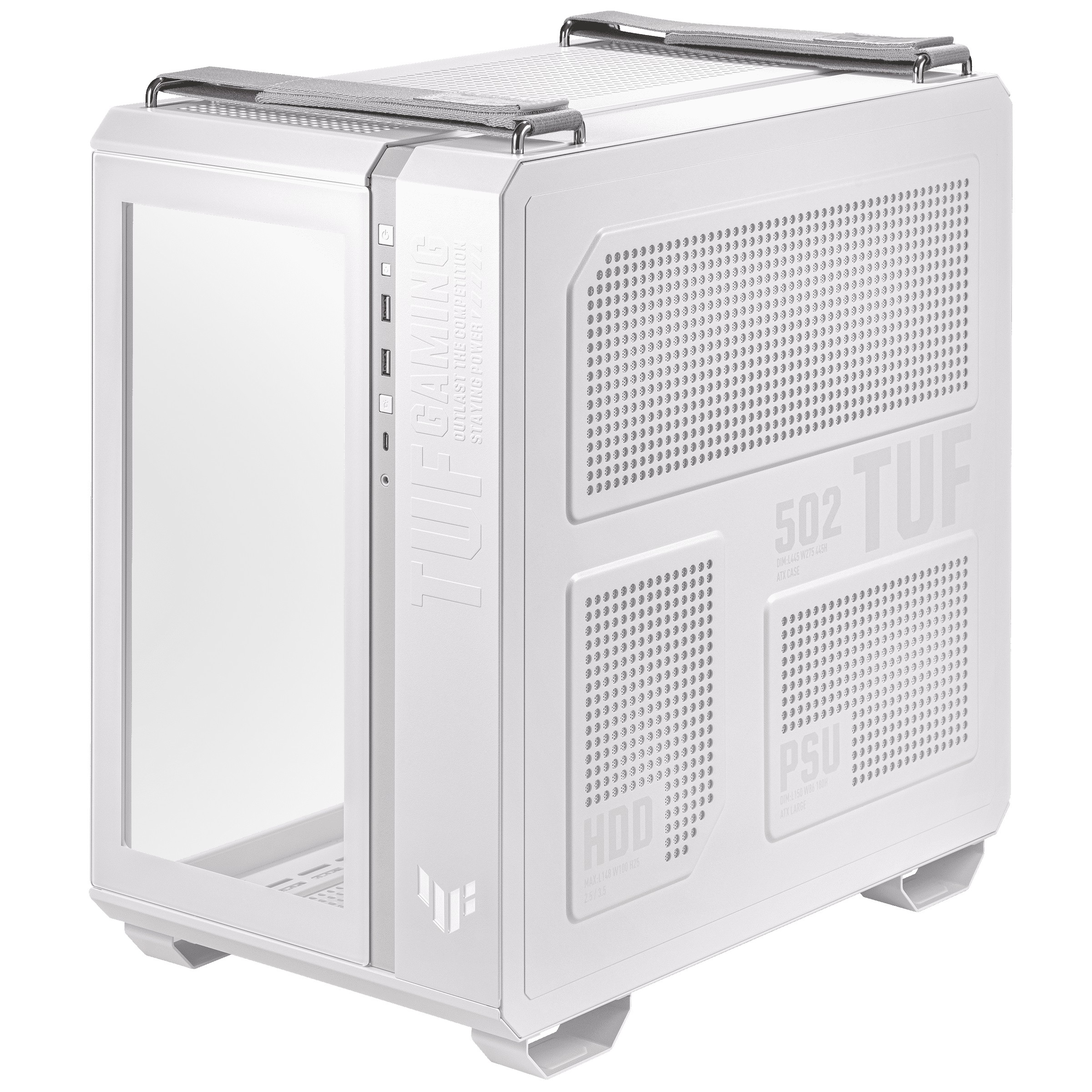 Case ASUS TUF Gaming GT502 PLUS Midi Tower Bianco Case ASUS TUF Gaming GT502 PLUS Midi Tower Bianco