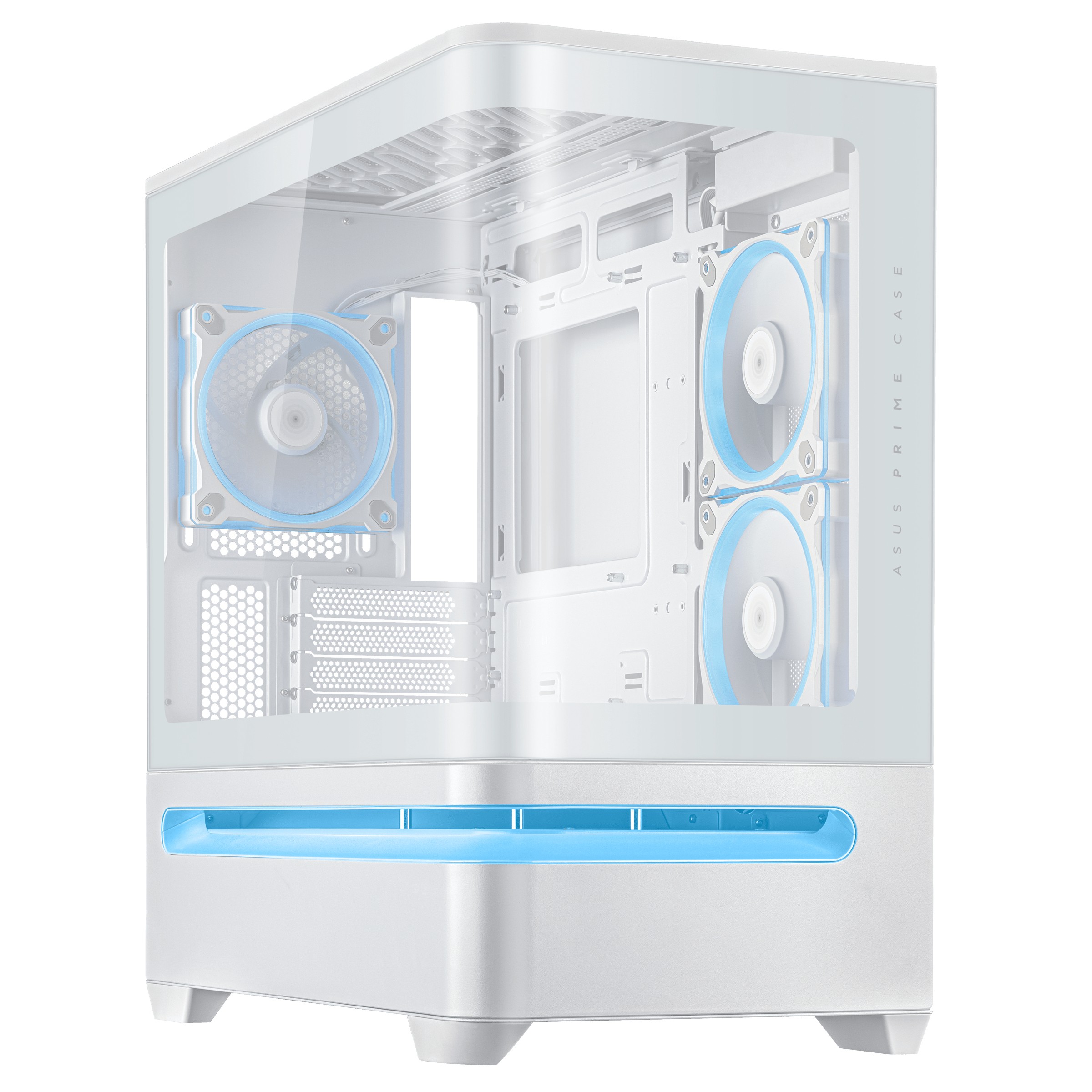 Case ASUS PRIME AP202 ARGB Midi Tower Bianco Case ASUS PRIME AP202 ARGB Midi Tower Bianco