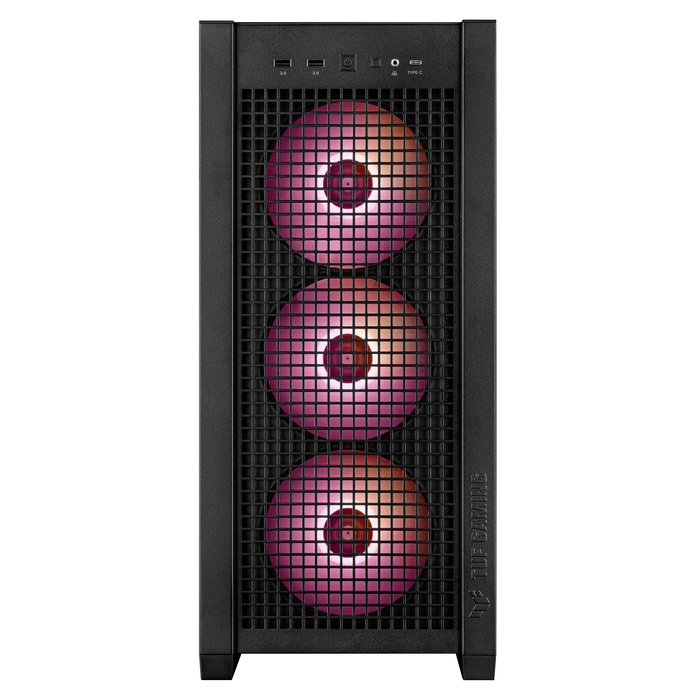 CASE ASUS TUF Gaming GT302 ARGB Midi Tower Nero BTF CASE ASUS TUF Gaming GT302 ARGB Midi Tower Nero BTF