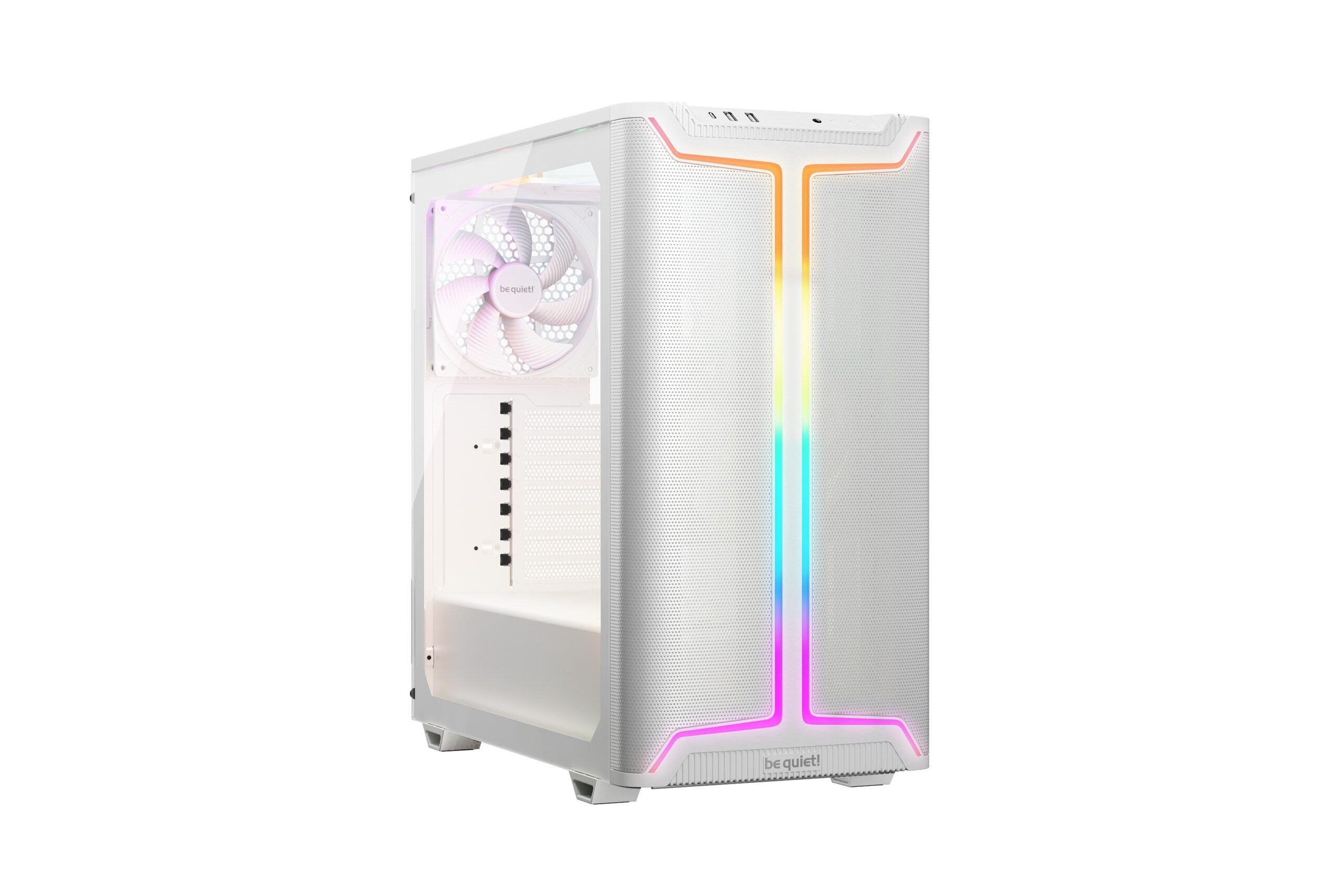 Case Be Quiet! Pure Base 501 DX Midi Tower ATX ARGB Vetro Temperato Bianco Case Be Quiet! Pure Base 501 DX Midi Tower ATX ARGB Vetro Temperato Bianco