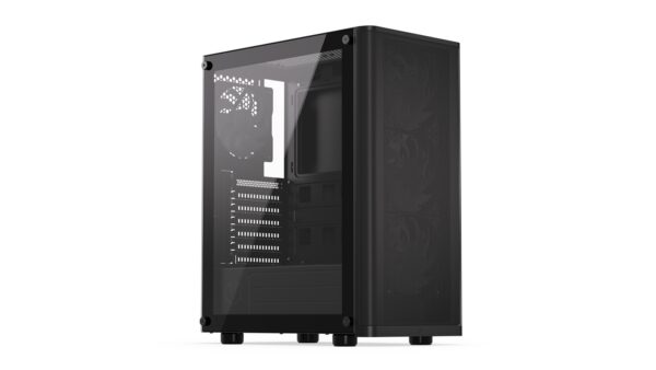 Case Endorfy Ventum 200 ARGB Midi-Tower Vetro Temperato Nero