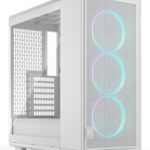Case Fractal Design Epoch White RGB TG Clear Tint Midi Tower Vetro Temperato Bianco