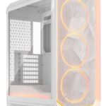 Case Fractal Design Meshify 3 Ambience Pro RGB Clear Tint White Midi Tower