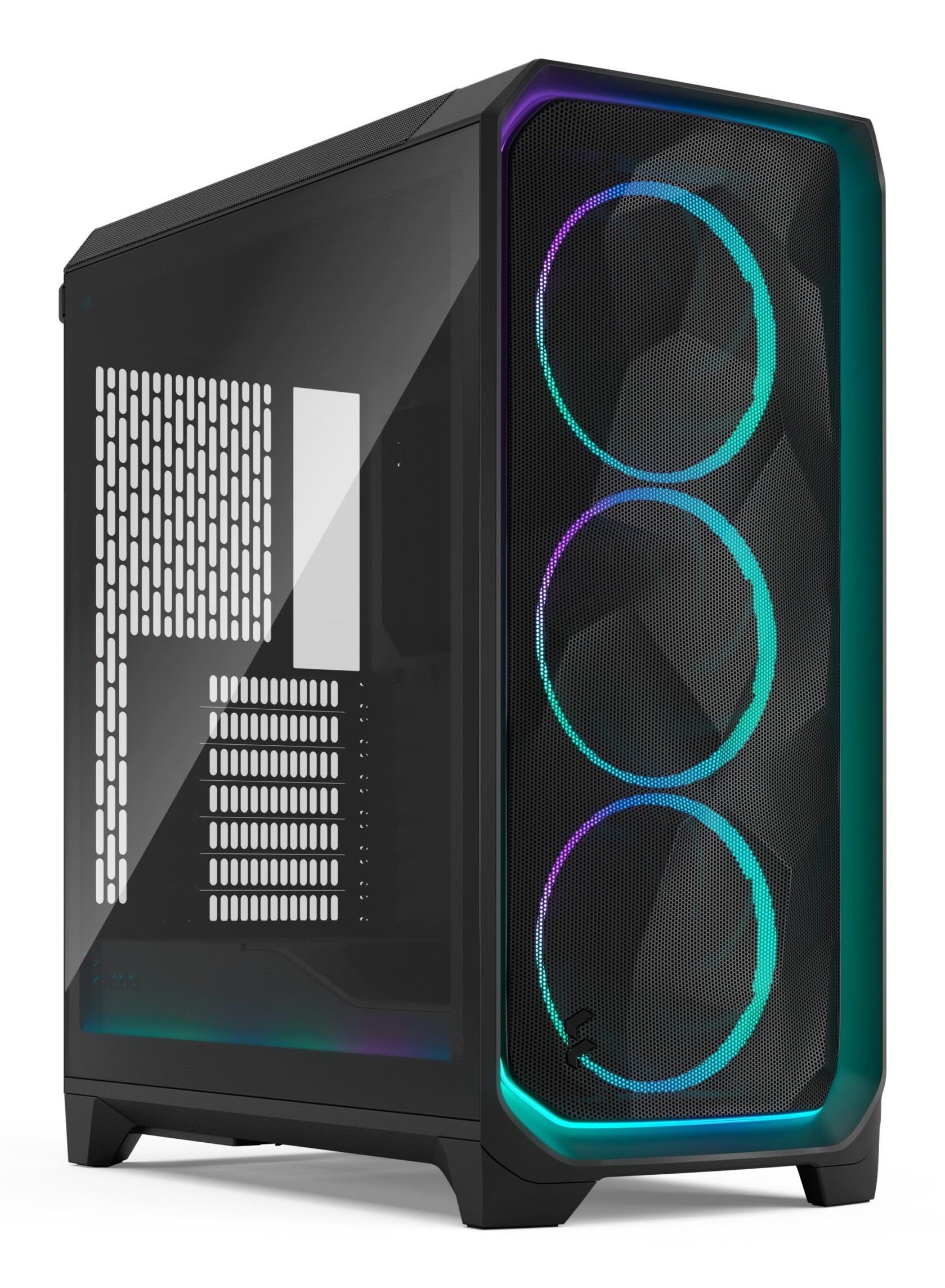 Case Fractal Design Meshify 3 Ambience Pro RGB Light Tint Black Midi Tower Case Fractal Design Meshify 3 Ambience Pro RGB Light Tint Black Midi Tower