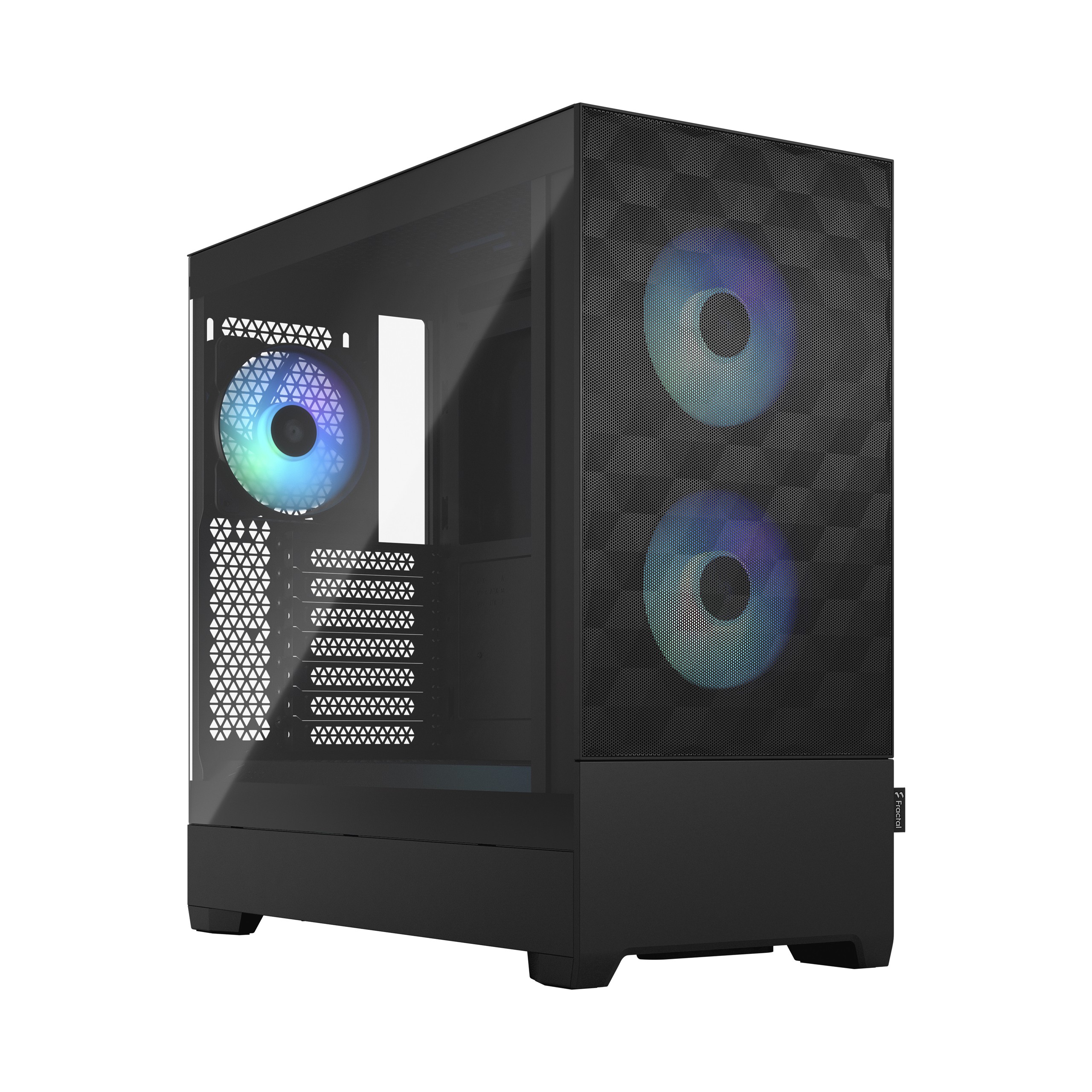 Case Fractal Design Pop Air RGB Black TG Clear Tint Midi-Tower Nero Case Fractal Design Pop Air RGB Black TG Clear Tint Midi-Tower Nero