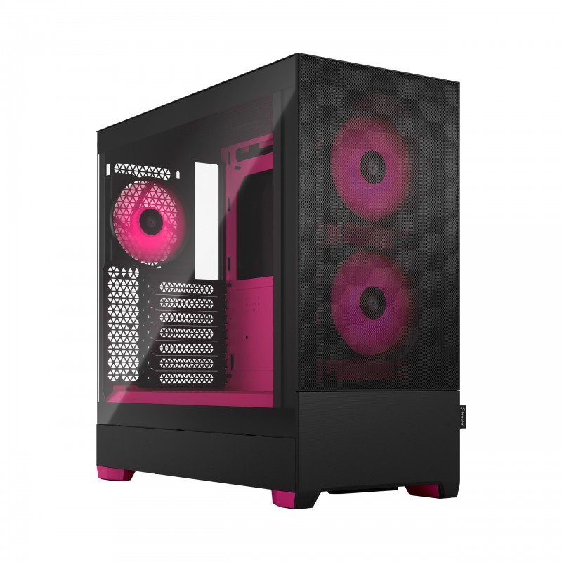 Case Fractal Design Pop Air RGB Magenta Core TG Clear Tint Nero Magenta Midi Tower Vetro Temperato Case Fractal Design Pop Air RGB Magenta Core TG Clear Tint Nero Magenta Midi Tower Vetro Temperato
