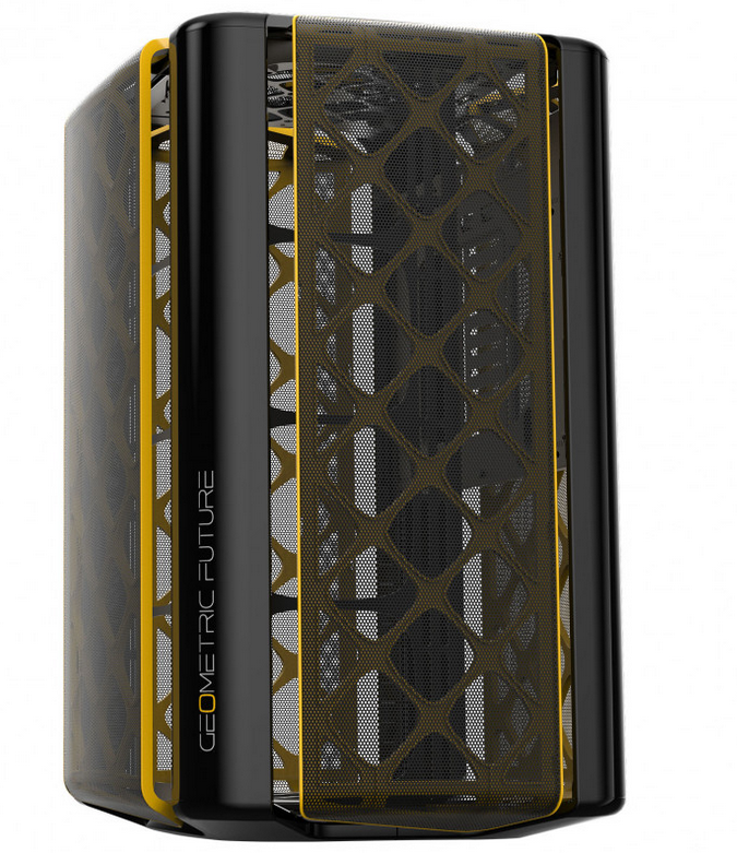 Case Geometric Future M2 THE ARK Mesh Nero Case Geometric Future M2 THE ARK Mesh Nero