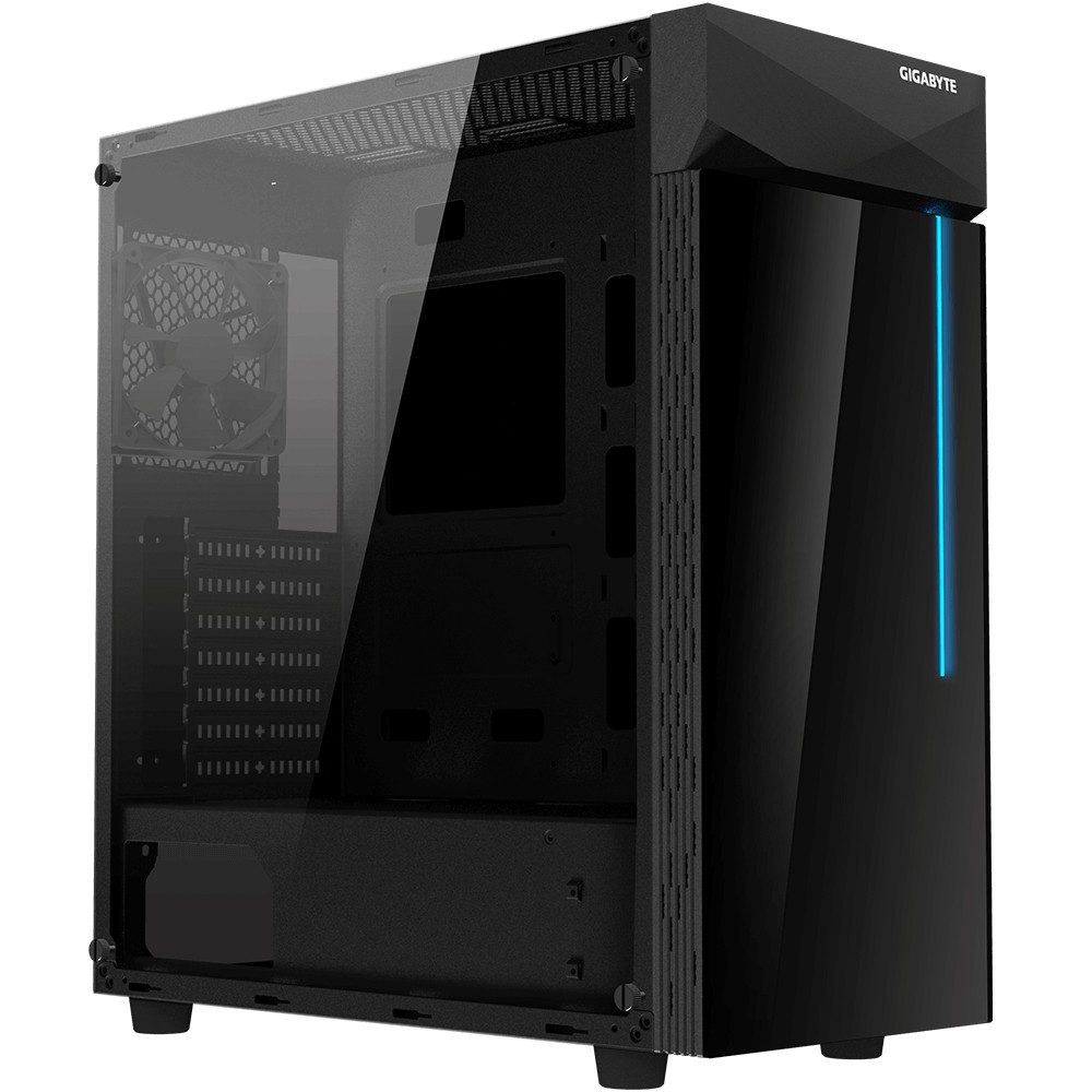 Case GIGABYTE GB-C200G Nero Vetro Temperato Midi Tower Case GIGABYTE GB-C200G Nero Vetro Temperato Midi Tower