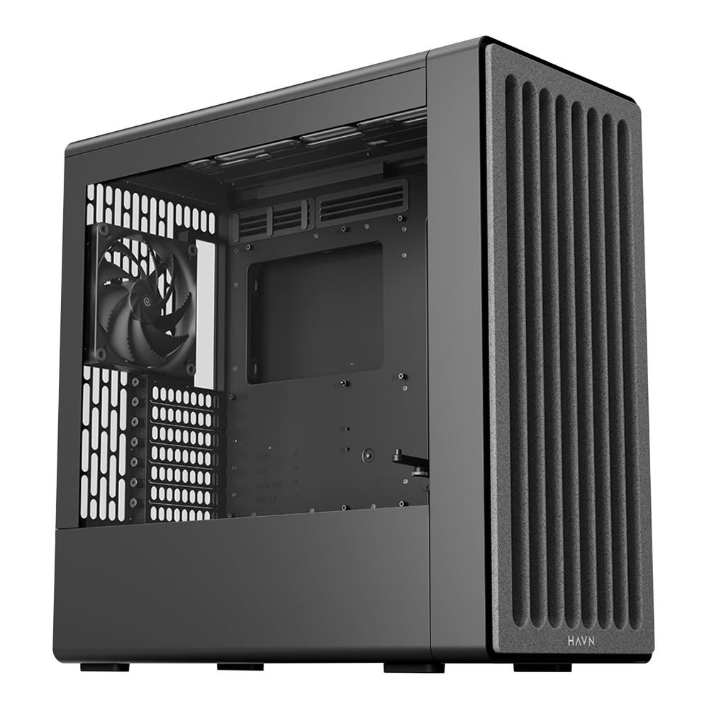 Case HAVN BF 360 Midi Tower E-ATX Vetro Temperato Nero Case HAVN BF 360 Midi Tower E-ATX Vetro Temperato Nero