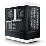 Case Hyte Y40 Midi Tower Vetro Temperato Bianco Nero