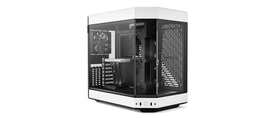 Case Hyte Y60 Midi Tower Vetro Temperato Bianco Nero Case Hyte Y60 Midi Tower Vetro Temperato Bianco Nero
