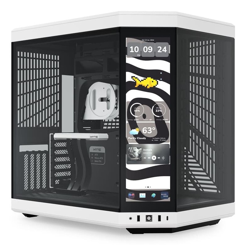 Case Hyte Y70 Touch Infinite Midi Tower Vetro Temperato Nero Case Hyte Y70 Touch Infinite Midi Tower Vetro Temperato Nero