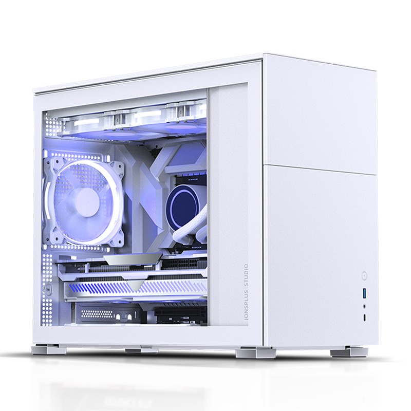 Case Jonsbo D31 Micro-ATX Vetro Temperato Bianco Case Jonsbo D31 Micro-ATX Vetro Temperato Bianco