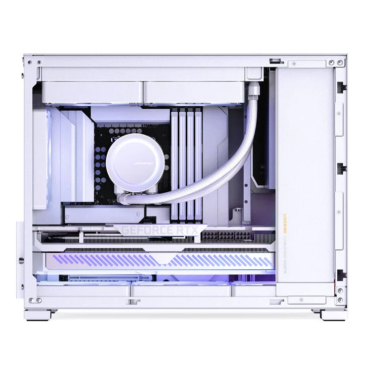 Case Jonsbo D32 PRO Micro-ATX Vetro Temperato Bianco Case Jonsbo D32 PRO Micro-ATX Vetro Temperato Bianco