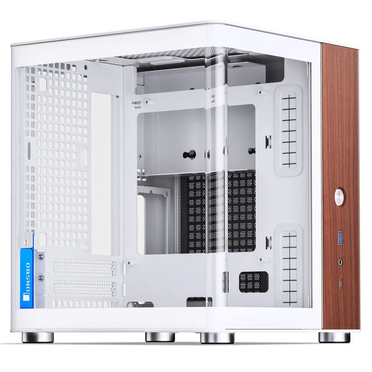 Case Jonsbo TK-0 Mini-Tower Mini-ITX Vetro Temperato Bianco Case Jonsbo TK-0 Mini-Tower Mini-ITX Vetro Temperato Bianco