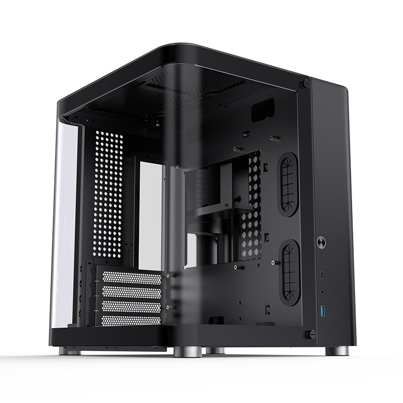 Case Jonsbo TK-1 2.0 Micro-ATX Vetro Temperato Nero Case Jonsbo TK-1 2.0 Micro-ATX Vetro Temperato Nero