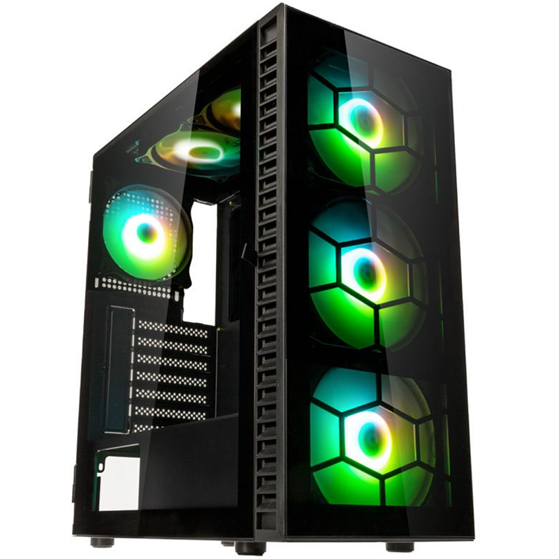 Case Kolink Observatory HF Plus Mesh ARGB Midi Tower Nero Case Kolink Observatory HF Plus Mesh ARGB Midi Tower Nero