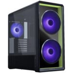 Case Lian Li LANCOOL 217 INF Mid-Tower Vetro temperato RGB Nero