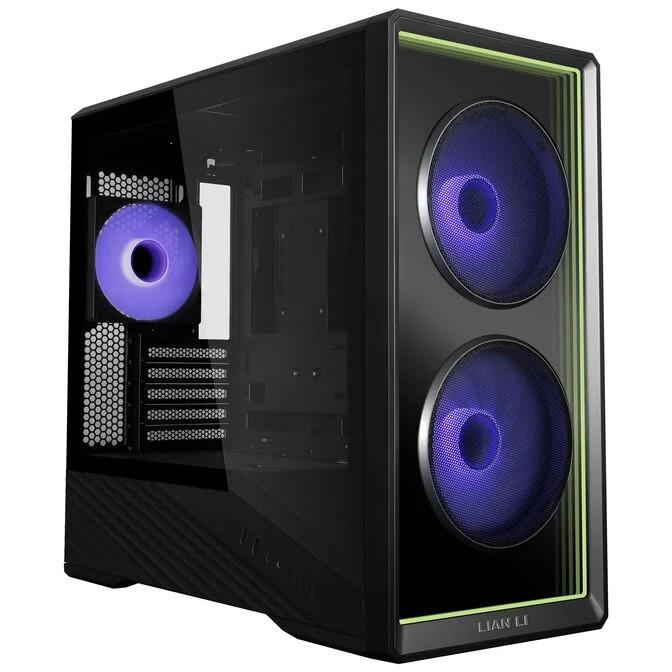 Case Lian Li Vector V150 Mini Tower mATX Vetro Temperato Specchio infinito Nero Case Lian Li Vector V150 Mini Tower mATX Vetro Temperato Specchio infinito Nero