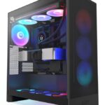 Case NZXT H7 Flow 2024 RGB Midi Tower Vetro Temperato Nero