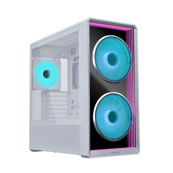 Case PC Lian Li LANCOOL 217 INF Mid-Tower Vetro Temperato RGB Bianco Case PC Lian Li LANCOOL 217 INF Mid-Tower Vetro Temperato RGB Bianco