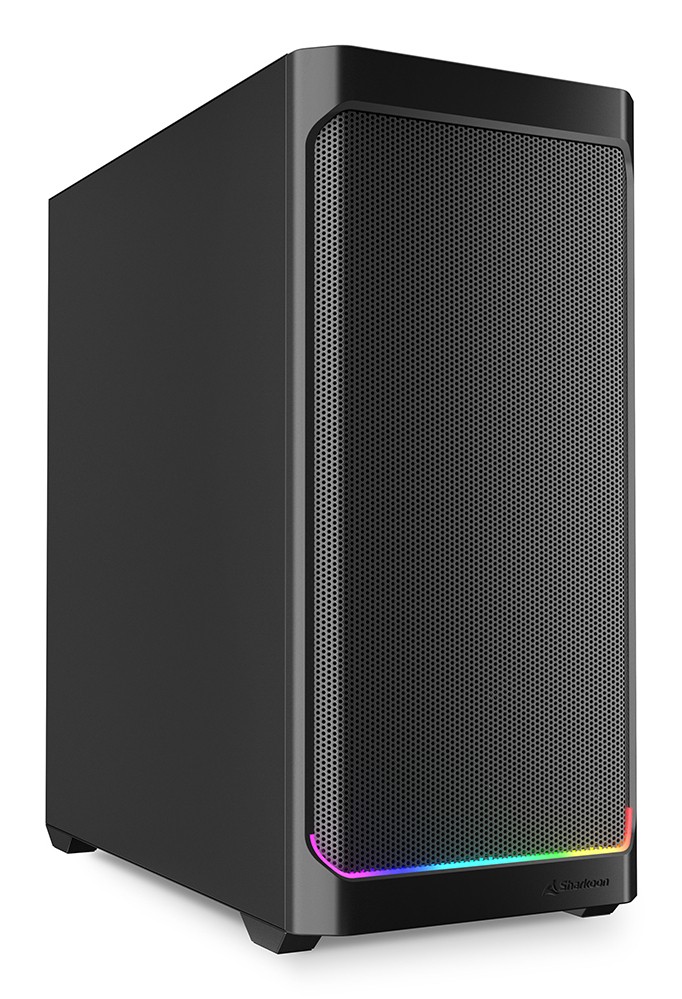 Case Sharkoon AK4 RGB Strip Midi Tower Nero Case Sharkoon AK4 RGB Strip Midi Tower Nero