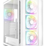 Case SHARKOON AK5G RGB Midi Tower ATX Vetro Temperato Bianco