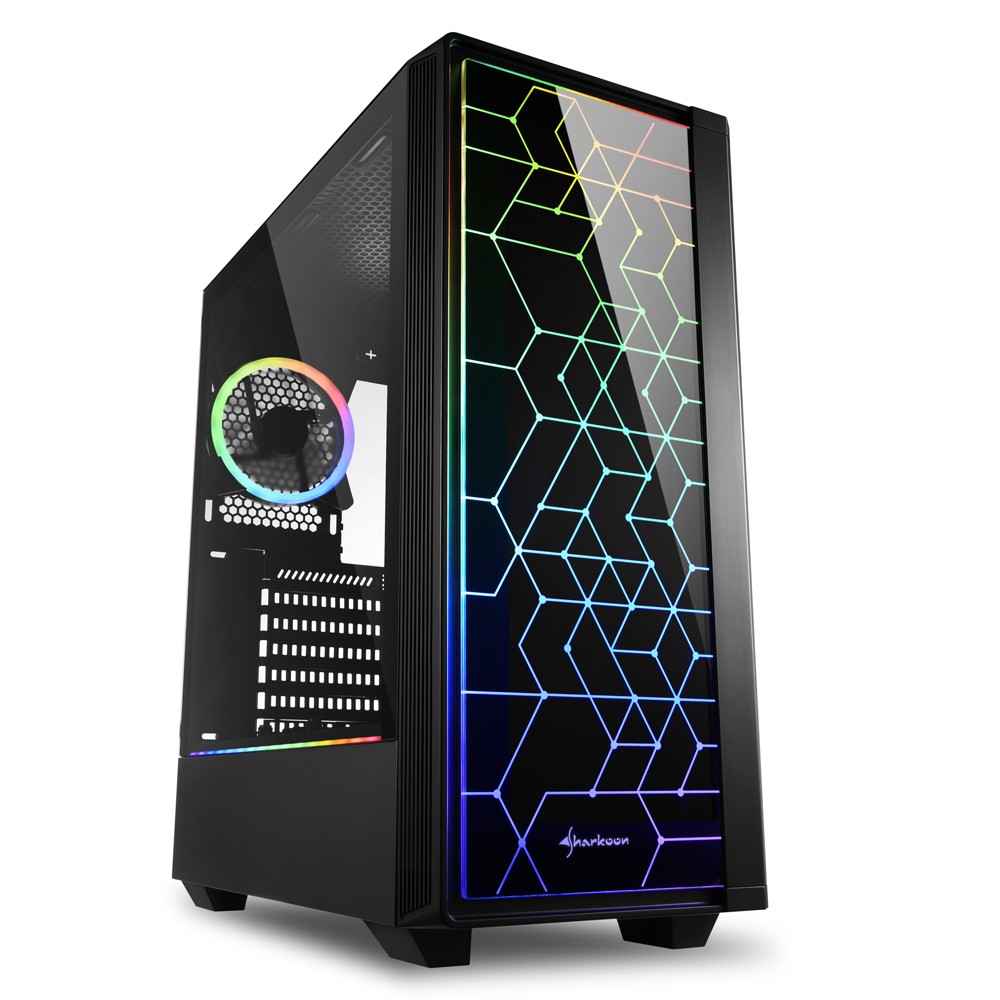 Case Sharkoon RGB LIT 100 Case Sharkoon RGB LIT 100