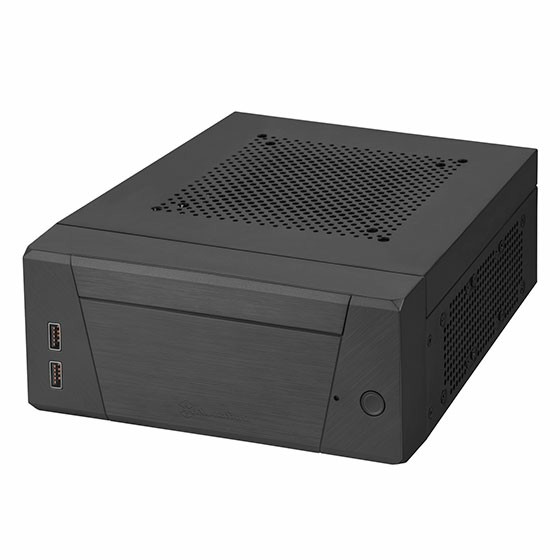 Case SilverStone Milo10 Mini-ITX Nero