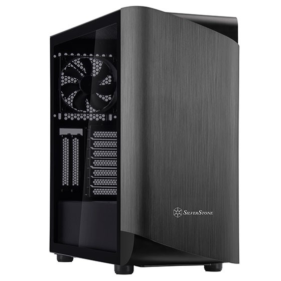 Case SilverStone Seta A1 Midi-Tower Vetro Temperato Nero Case SilverStone Seta A1 Midi-Tower Vetro Temperato Nero