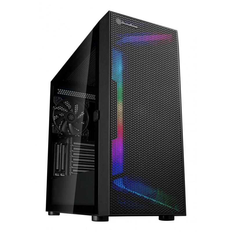 Case SilverStone SST-SEH1B-G - SETA H1 Midi-Tower Vetro Temperato Nero Case SilverStone SST-SEH1B-G - SETA H1 Midi-Tower Vetro Temperato Nero