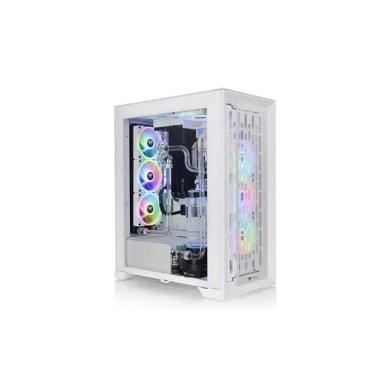 Case ThermalTake CTE T500 TG Snow Big-Tower Vetro Temperato ARGB Bianco Case ThermalTake CTE T500 TG Snow Big-Tower Vetro Temperato ARGB Bianco
