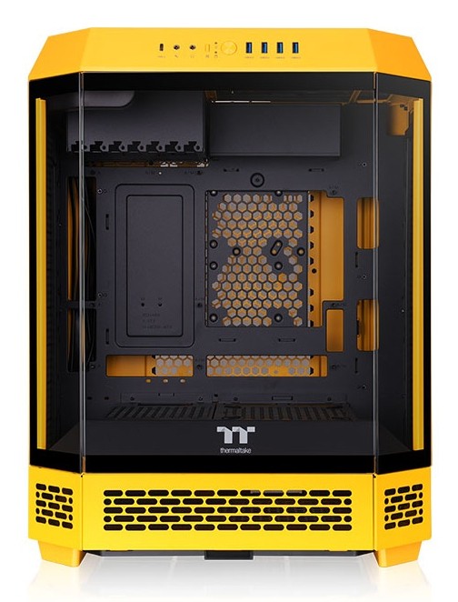 Case Thermaltake The Tower 600 Midi Tower ATX Vetro Temperato Giallo Case Thermaltake The Tower 600 Midi Tower ATX Vetro Temperato Giallo
