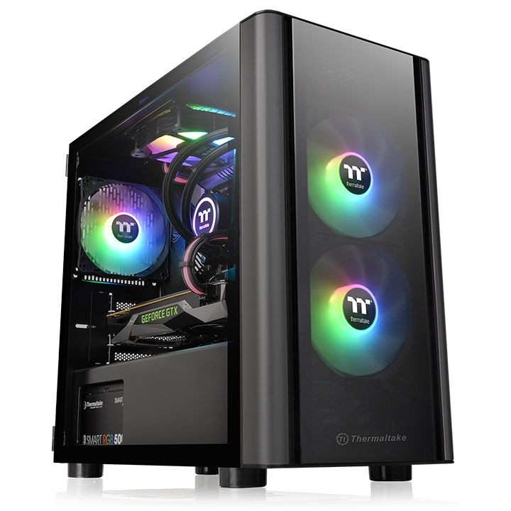 Case Thermaltake V150 TG Black Case Thermaltake V150 TG Black