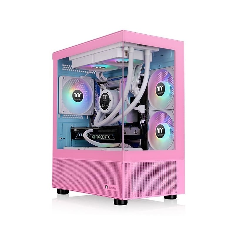 Case Thermaltake View 170 TG ARGB Midi Tower Vetro Temperato Rosa Case Thermaltake View 170 TG ARGB Midi Tower Vetro Temperato Rosa