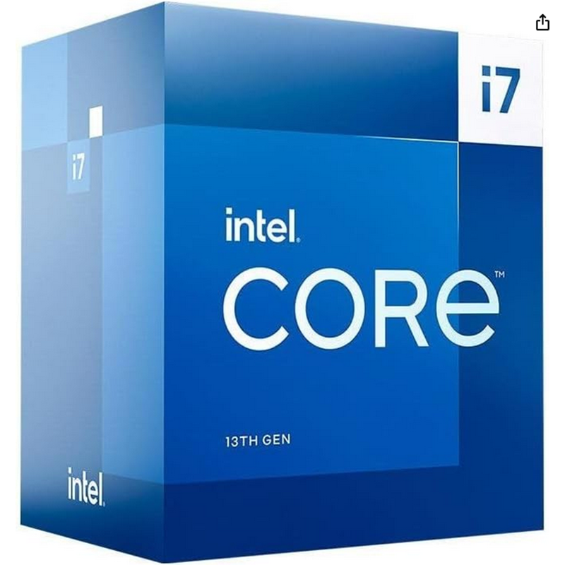 CPU Intel Core Raptor Lake i7 13700F 2,10Ghz 30MB Cache LGA 1700 Box CPU Intel Core Raptor Lake i7 13700F 2,10Ghz 30MB Cache LGA 1700 Box