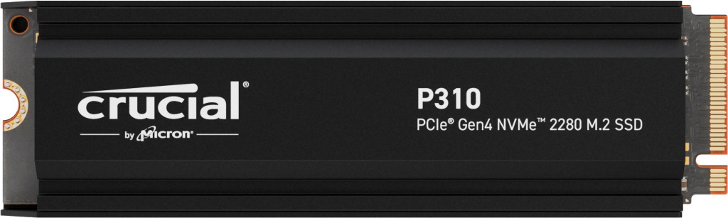 SSD Crucial P310 2TB M2 2280 M Key PCIe 4.0 x4 Con dissipatore Prestazioni ottimali SSD Crucial P310 2TB M2 2280 M Key PCIe 4.0 x4 Con dissipatore Prestazioni ottimali