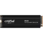 SSD Crucial P310 4TB M2 2280 M Key PCIe 4.0 x4 Dissipatore termico incluso