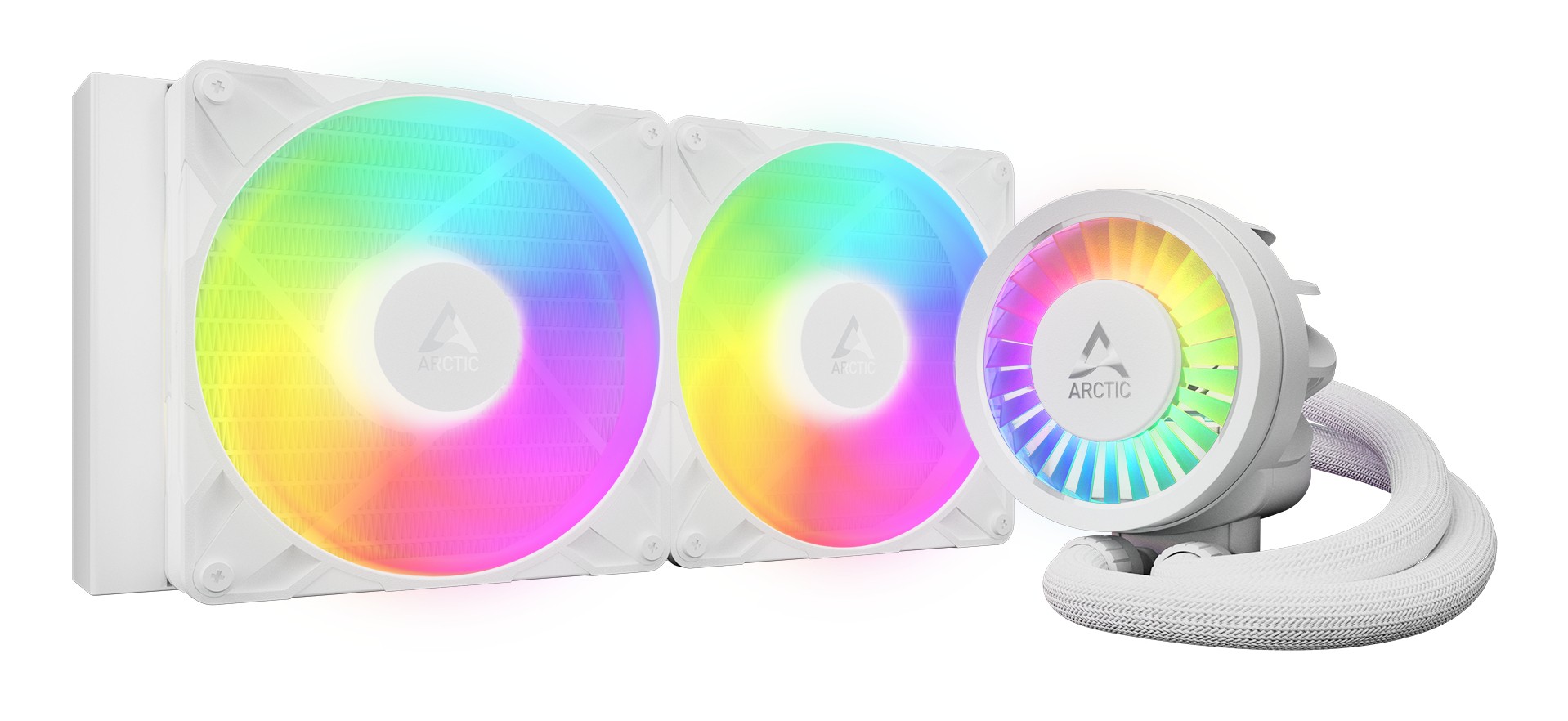 Dissipatore A Liquido ARCTIC Liquid Freezer III Pro 280 A-RGB 120 mm Bianco Dissipatore A Liquido ARCTIC Liquid Freezer III Pro 280 A-RGB 120 mm Bianco