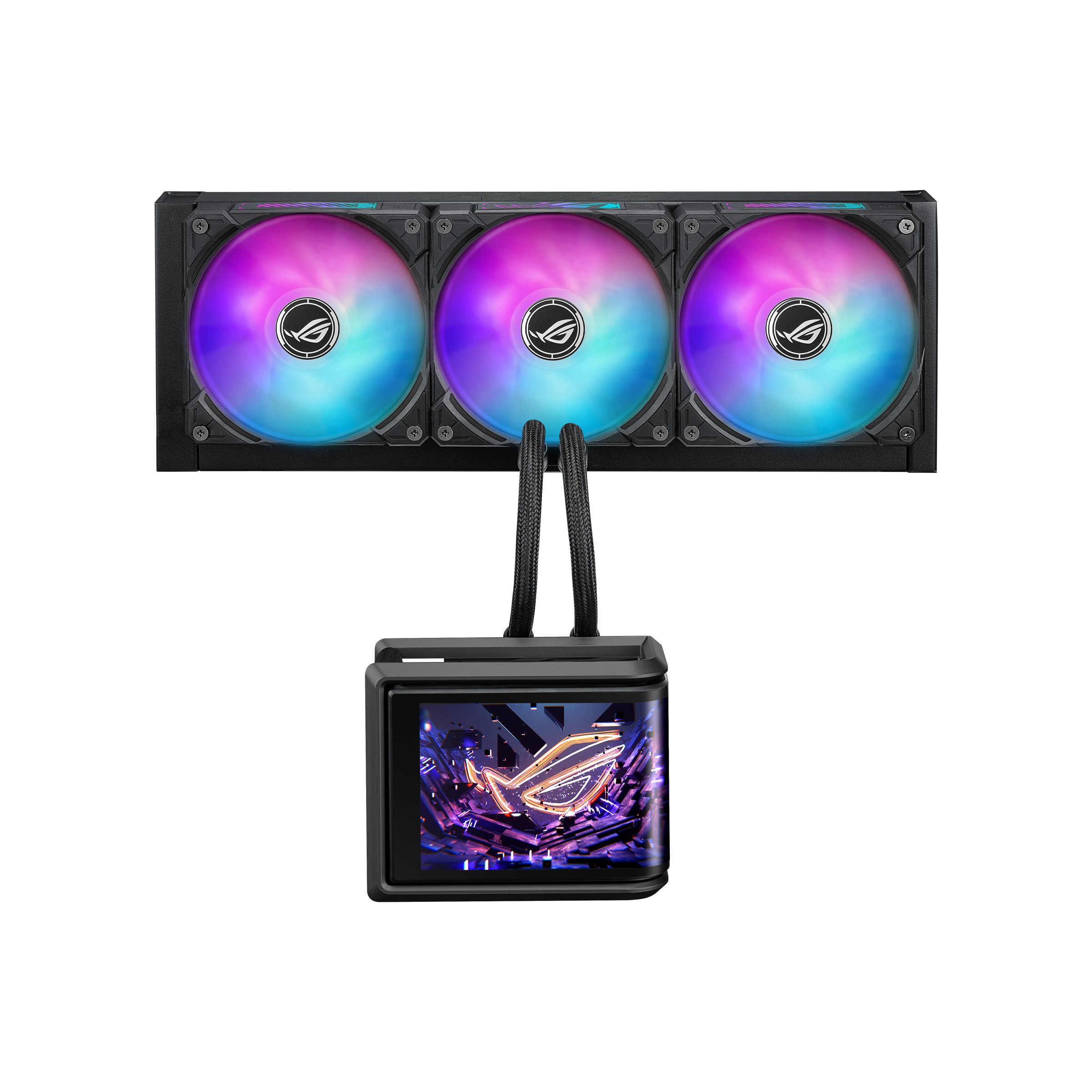 Dissipatore a Liquido ASUS ROG Ryuo IV SLC 360 ARGB LCD 360mm Nero Dissipatore a Liquido ASUS ROG Ryuo IV SLC 360 ARGB LCD 360mm Nero