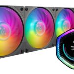 Dissipatore A Liquido Cooler Master MasterLiquid 360 Ion LCD RGB Nero