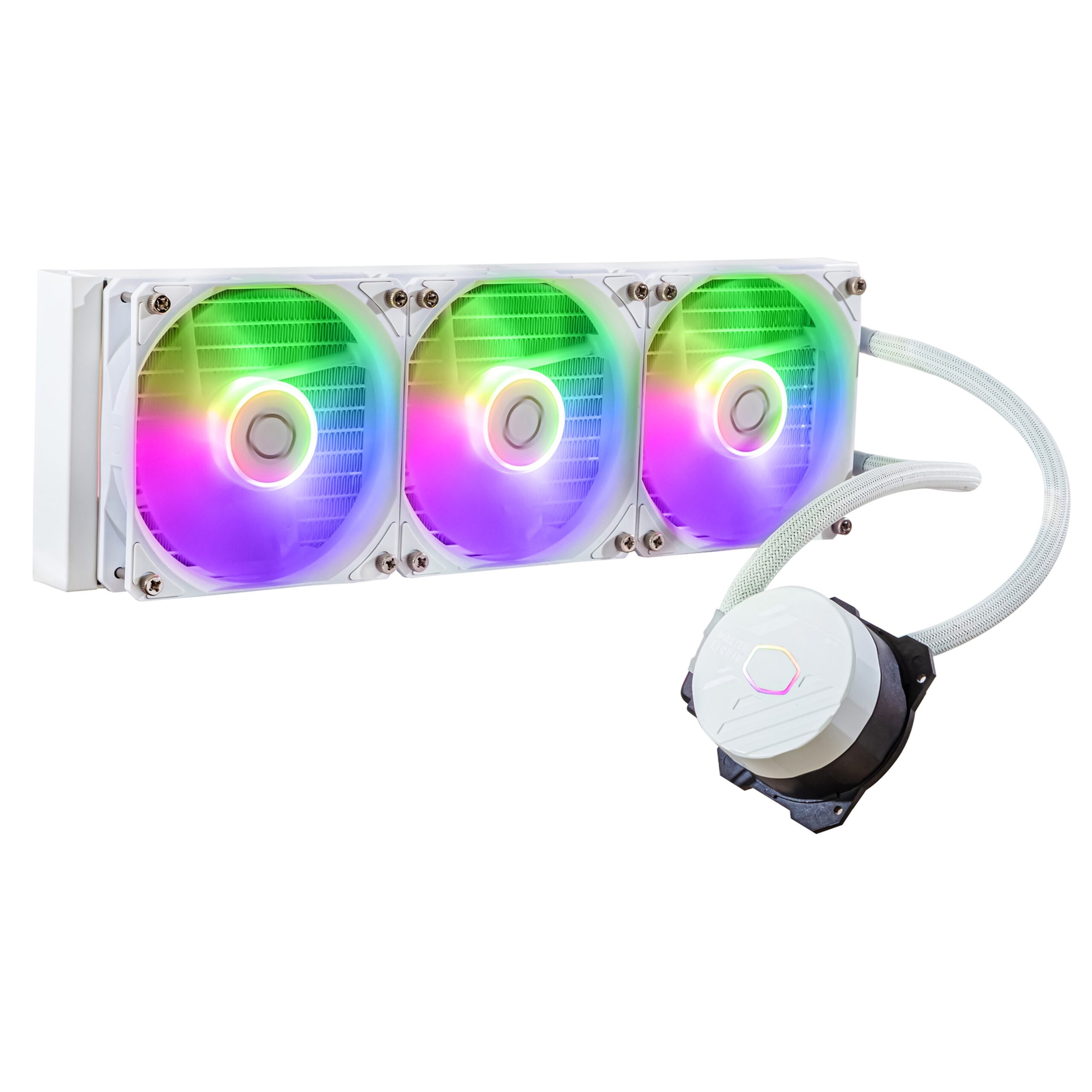 Dissipatore A Liquido Cooler Master MasterLiquid 360L Core ARGB 360mm Bianco Dissipatore A Liquido Cooler Master MasterLiquid 360L Core ARGB 360mm Bianco