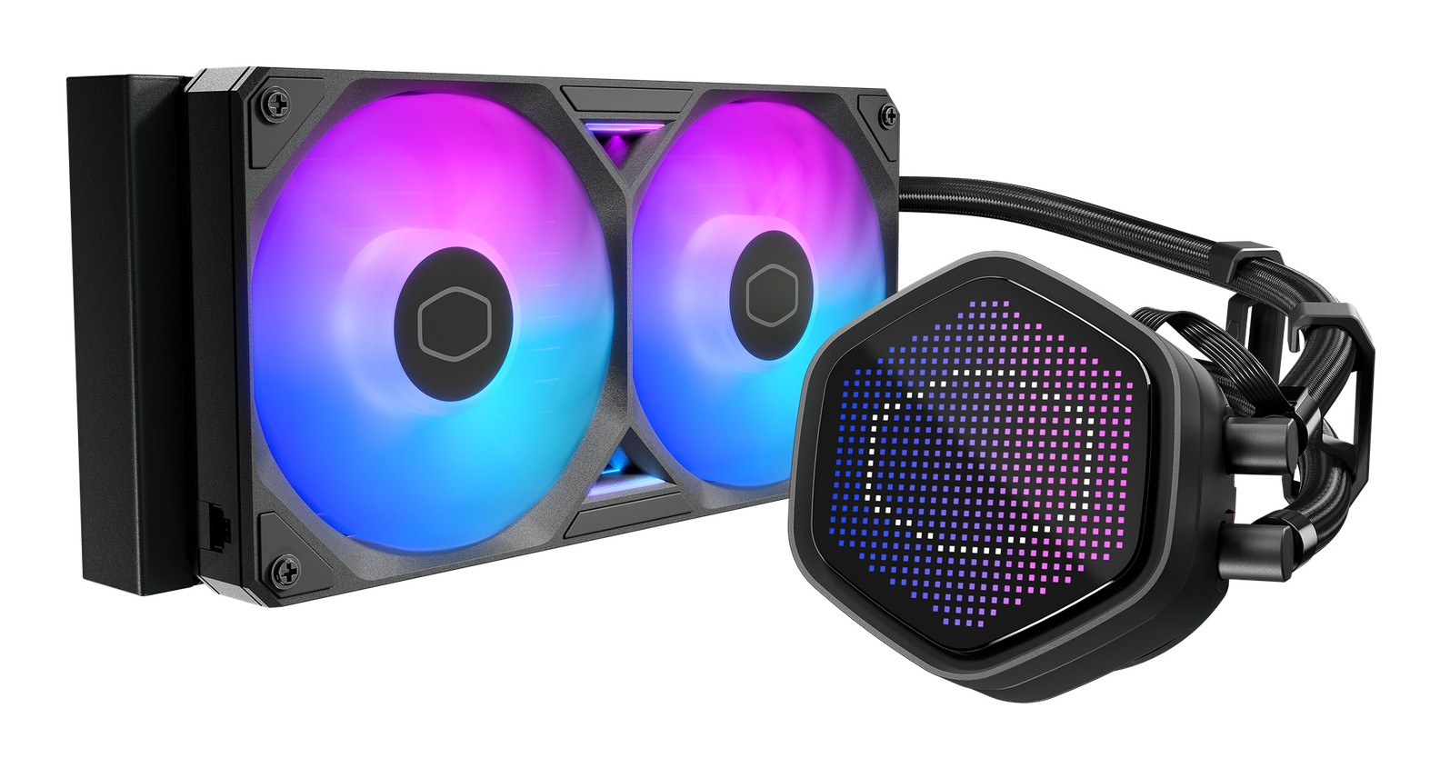 Dissipatore A Liquido Cooler Master MasterLiquid Atmos II 240 Pixel LED ARGB Nero Dissipatore A Liquido Cooler Master MasterLiquid Atmos II 240 Pixel LED ARGB Nero