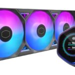 Dissipatore a Liquido Cooler Master MasterLiquid Atmos II 360 LCD 12 cm Nero