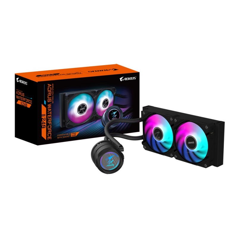 Dissipatore A Liquido Gigabyte GP-AORUS WATERFORCE II 240 G2 Dissipatore A Liquido Gigabyte GP-AORUS WATERFORCE II 240 G2