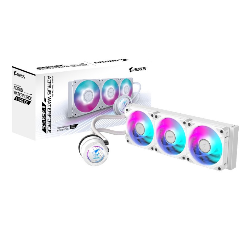 Dissipatore A Liquido Gigabyte GP-AORUS WATERFORCE II 360I Dissipatore A Liquido Gigabyte GP-AORUS WATERFORCE II 360I