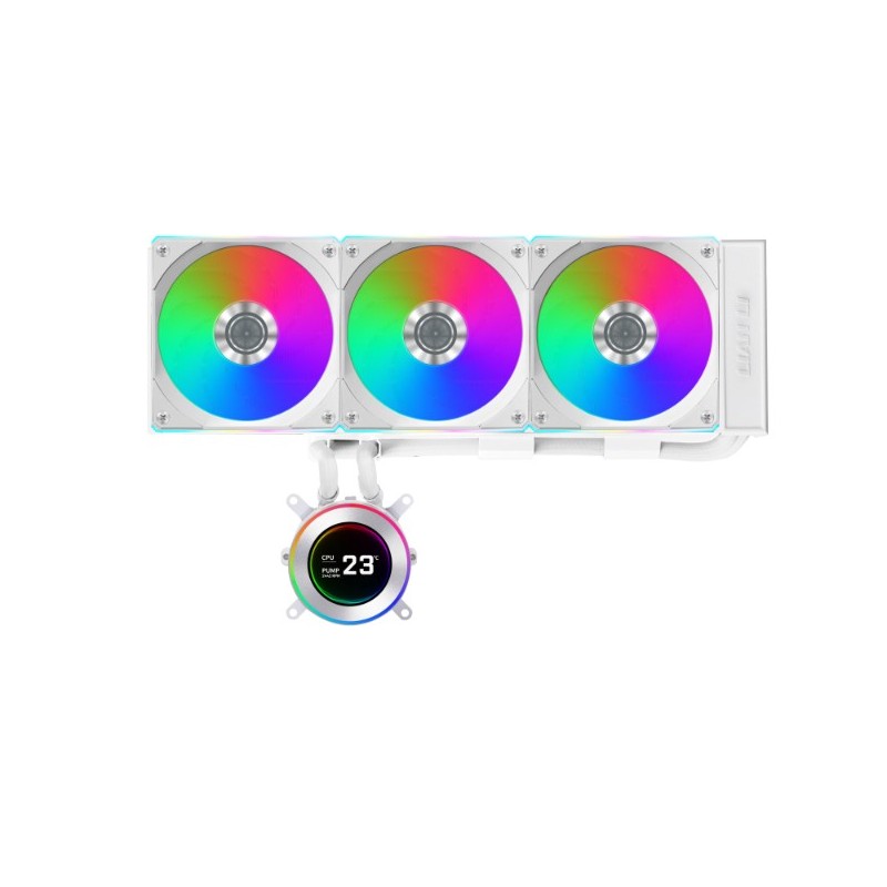 Dissipatore A Liquido Lian Li HYDROSHIFT II LCD-C 360CL 360mm ARGB Bianco Dissipatore A Liquido Lian Li HYDROSHIFT II LCD-C 360CL 360mm ARGB Bianco